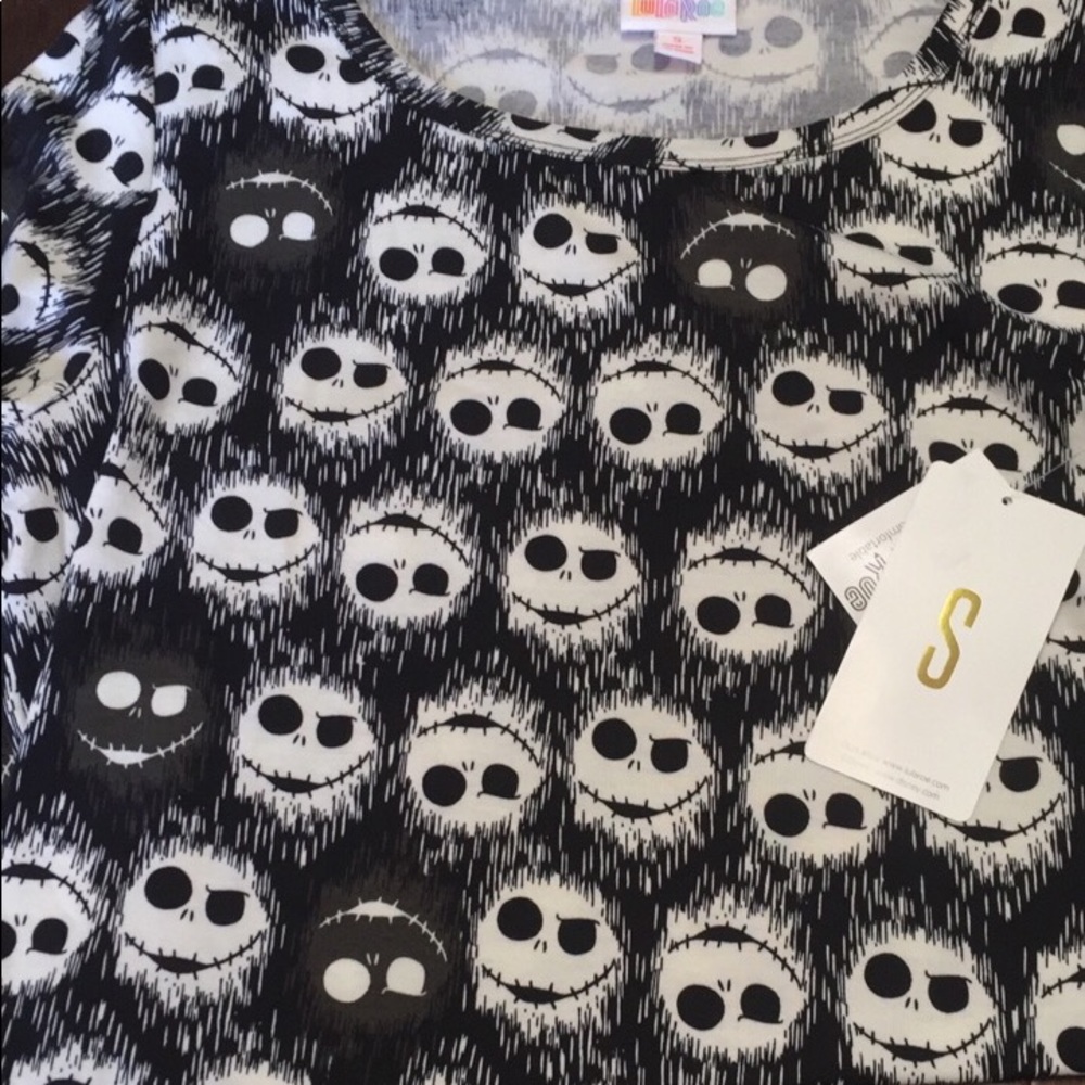 Small Lularoe Gigi nbc jack skellington