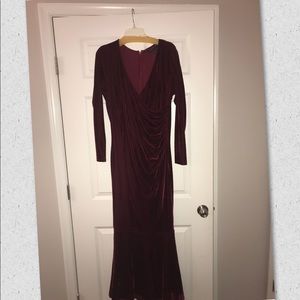 Eloquii Velvet gown