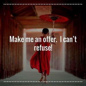 Offers welcome!