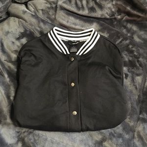 Thin varsity bomber