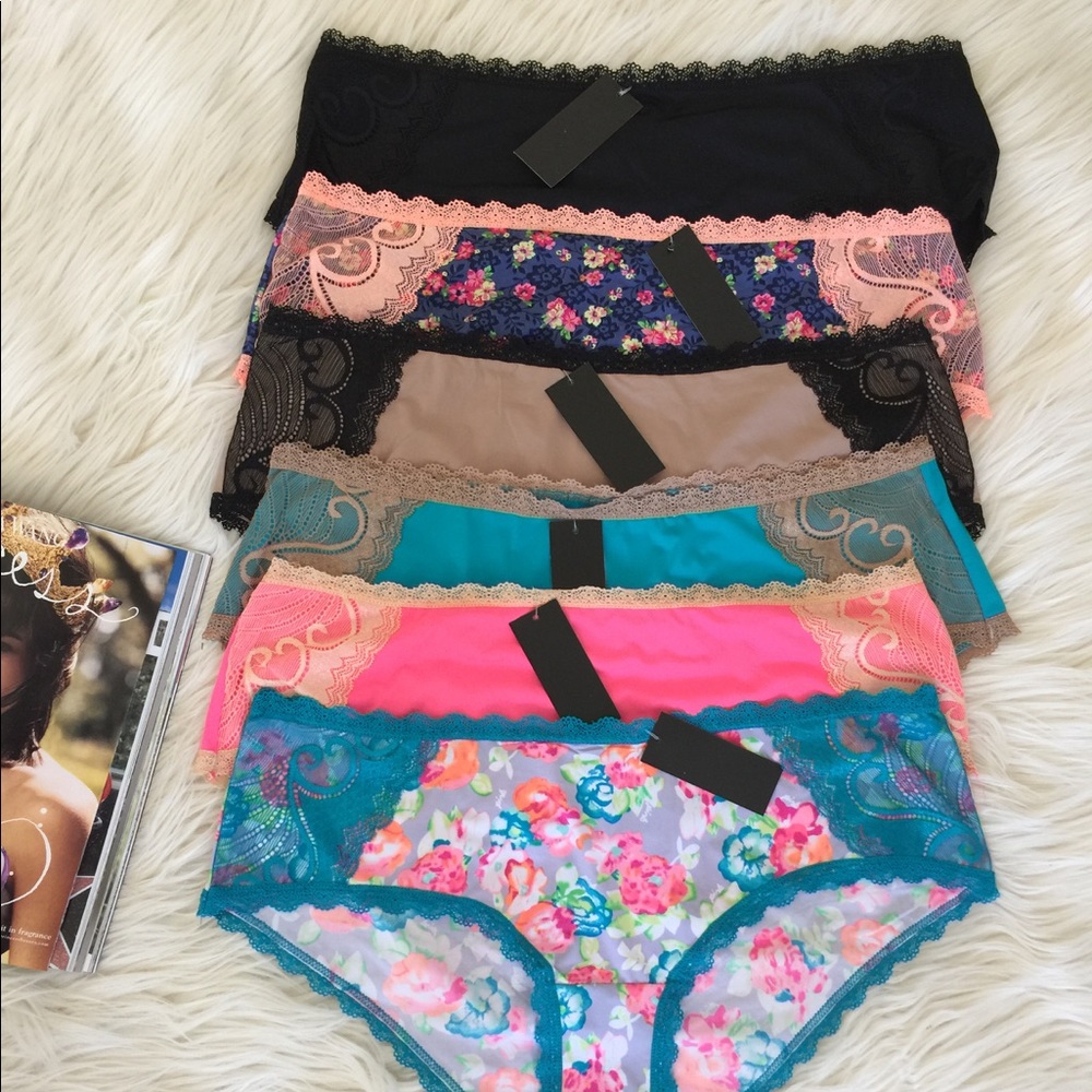 6 Size 3XL Extremely Soft & Comfy Bikini Panties