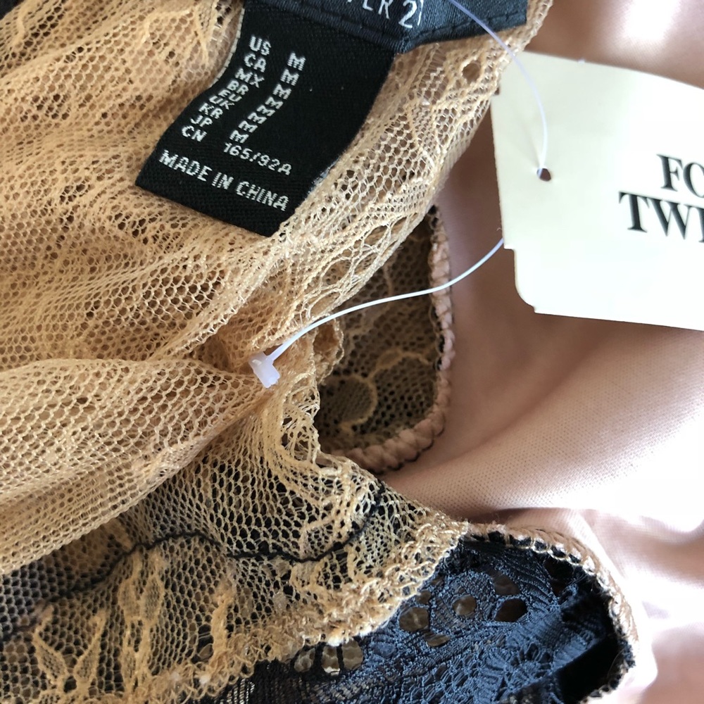SOLD— NWT! Gorgeous lace crop top! - Picture 6 of 6
