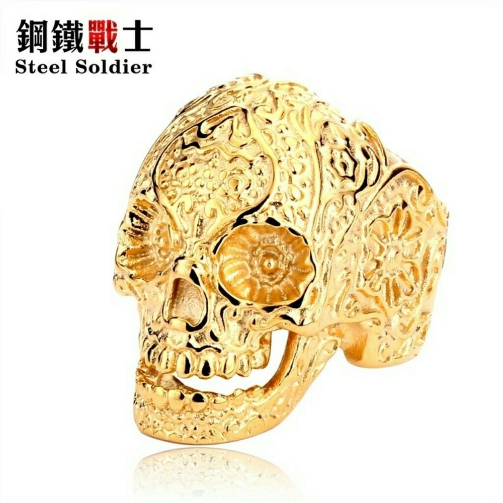 New skull ring for men / women