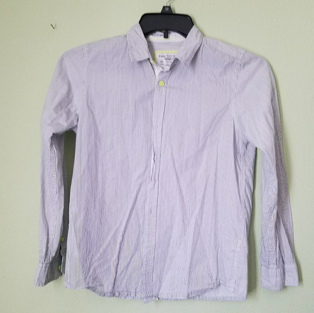 Zara kids button down shirt