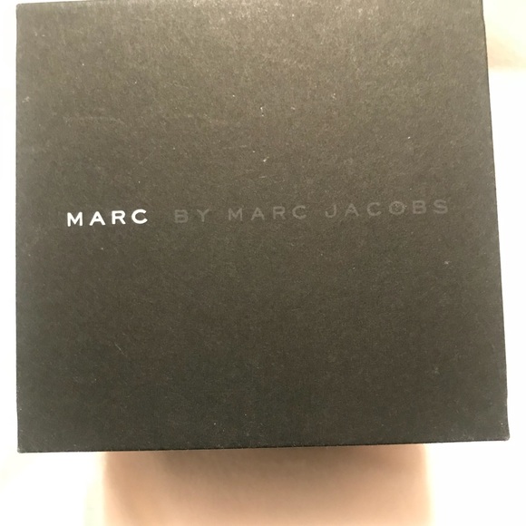 Marc by Marc Jacobs Blue Dial Gold Tone Watch