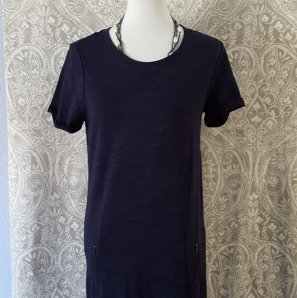 NWT Dalia navy heather dress, size M
