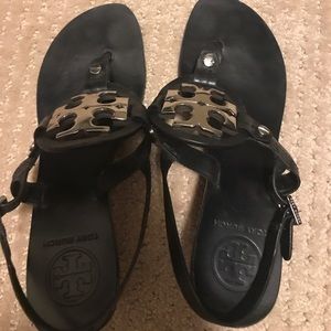 Black Tory Burch thong Sandals