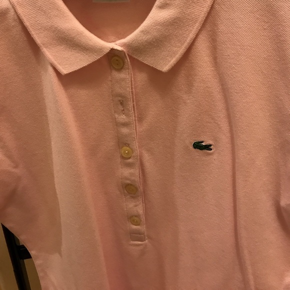 Lacoste Pink Polo - Picture 3 of 4