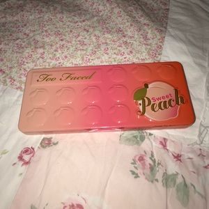 Too Faced Sweet Peach Palette (Used/Swatched)