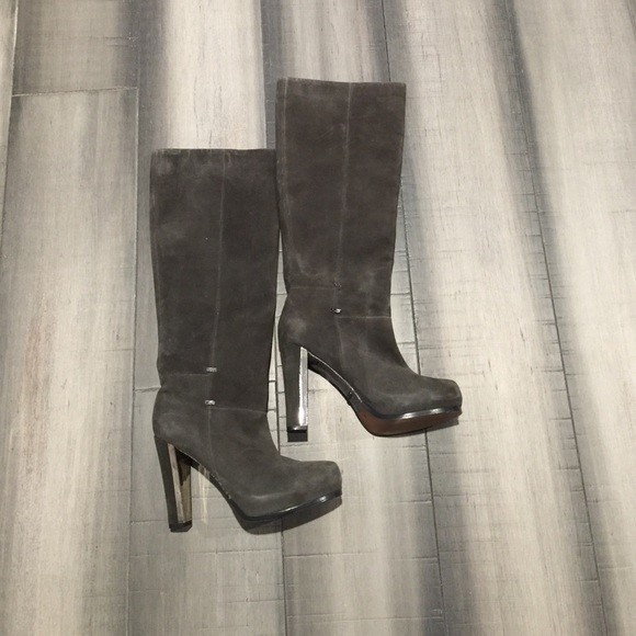 NWOB Rebecca Taylor Suede Boots - Picture 2 of 6