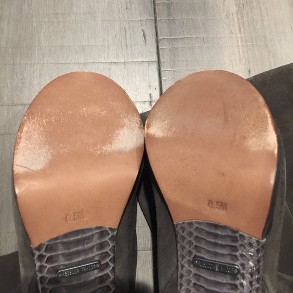 NWOB Rebecca Taylor Suede Boots - Picture 4 of 6