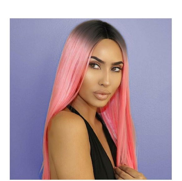 Ombre Pink Beauty Wig main image 5