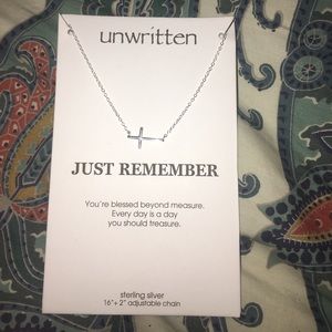 A faithful cross necklace