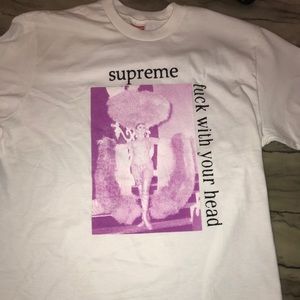 Supreme fuck with your head T-shirt