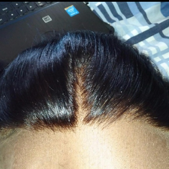 Virgin Brazilian 360 Lace Band Frontal 14 inches