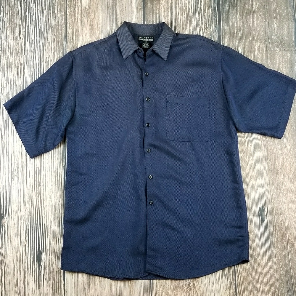 *EUC* MONTAGE Men's short sleeve shirt