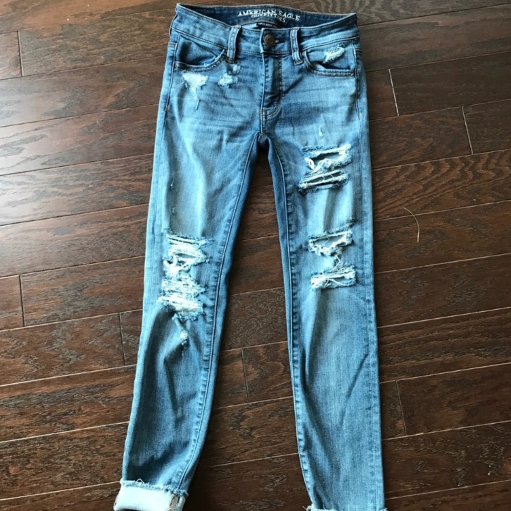 American Eagle Ripped Jeans