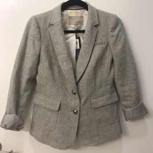 Gray Banana Republic blazer
