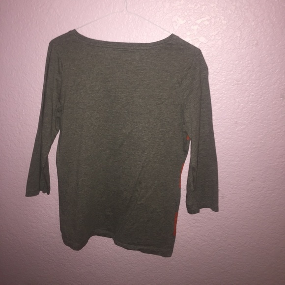 NWOT Liz Claiborne sport top w/ stripe pattern - Picture 5 of 5