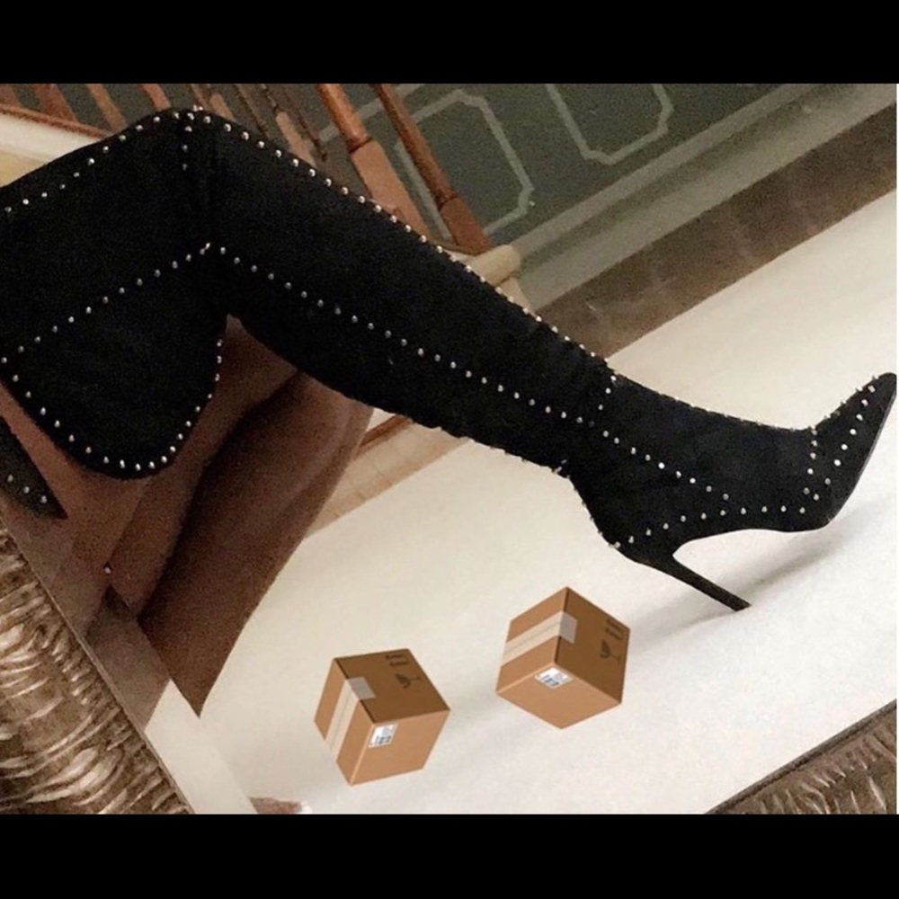 Studded boots - Boutique items are Non-Negotiable!
