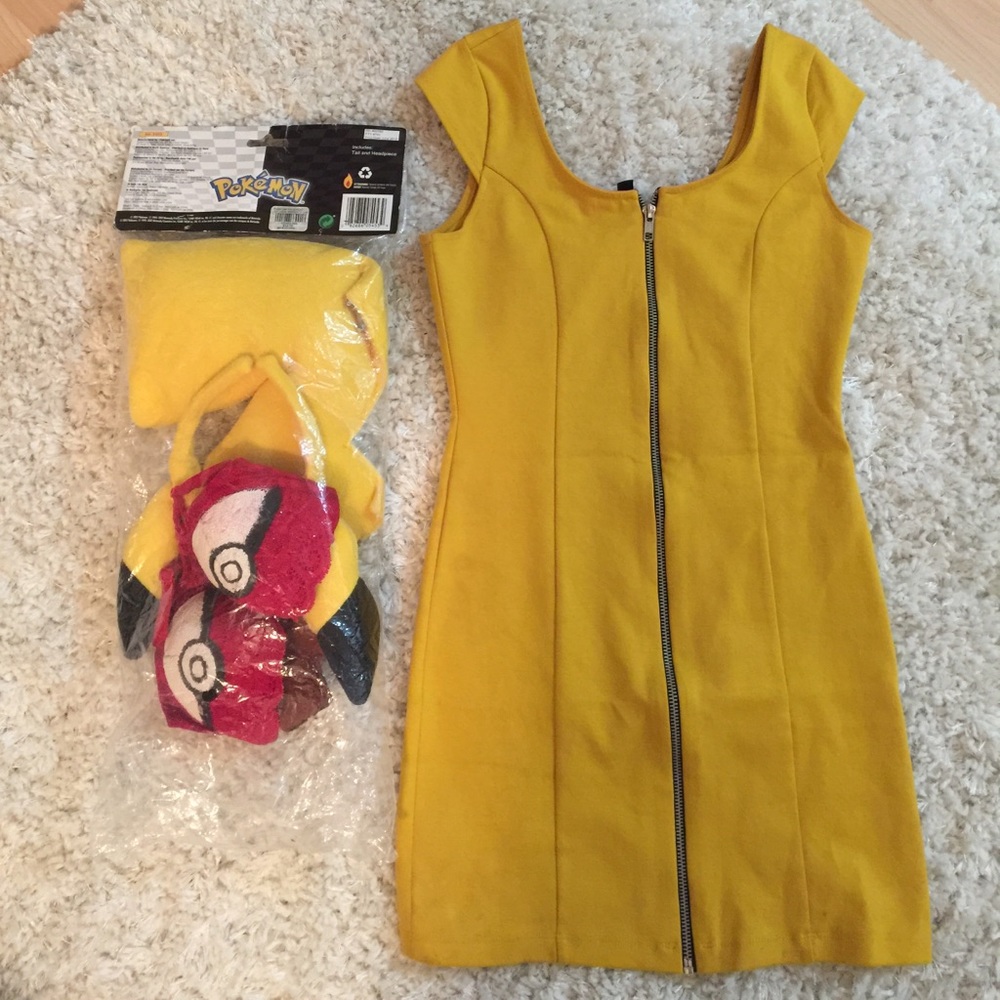 Pokémon Pikachu Halloween cosplay costume