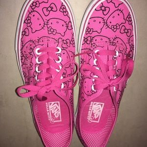 Hello Kitty Limited Edition Vans Authentic