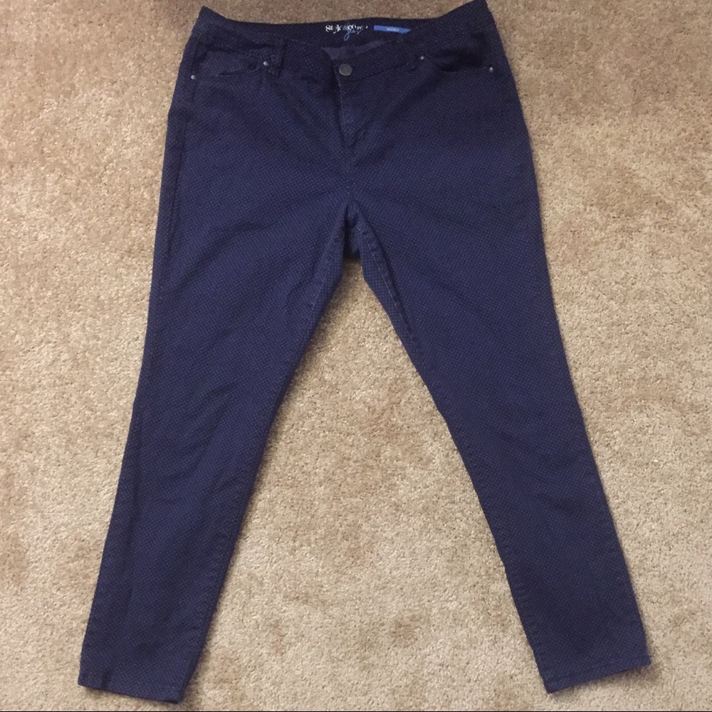 ❤️ Style&Co Polka Dot Skinny Jeans ❤️