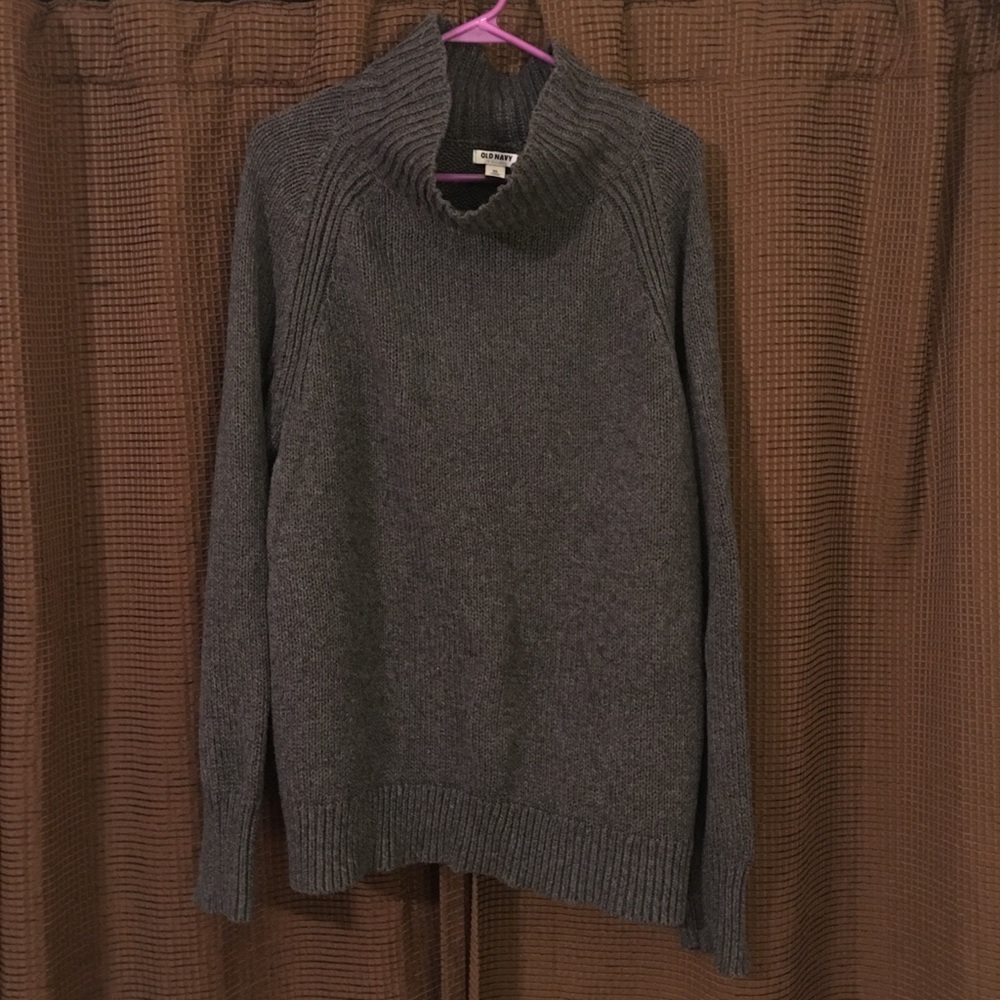 oversized grey sweater