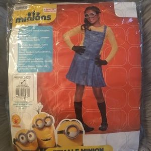 New Halloween Costume Minion Girls Costume