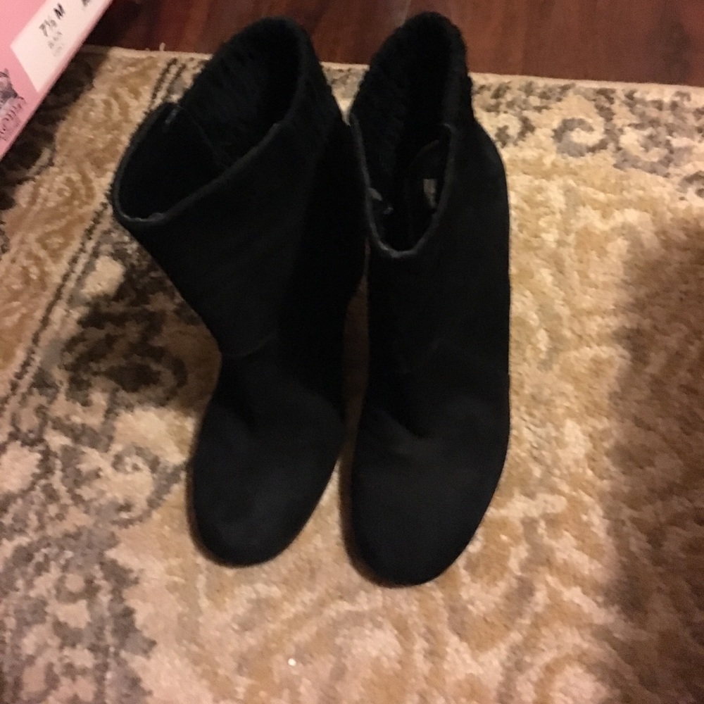 Black Suede boots