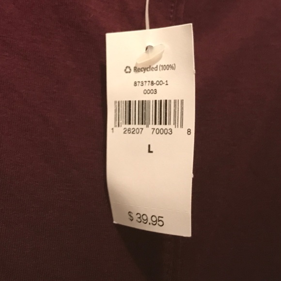 NWT Gap Drapey long sleeve tee. - Picture 4 of 6