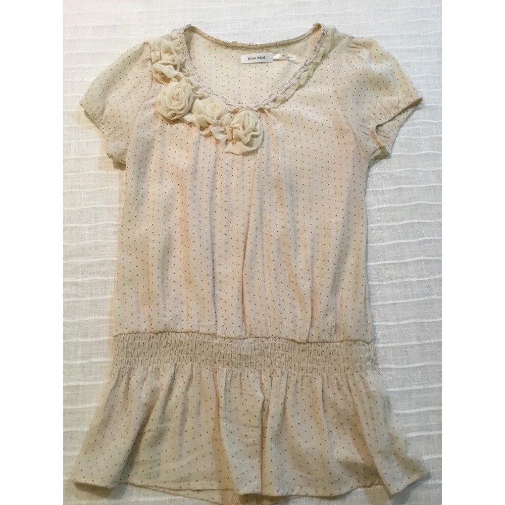 Anthropologie Bluebird blouse