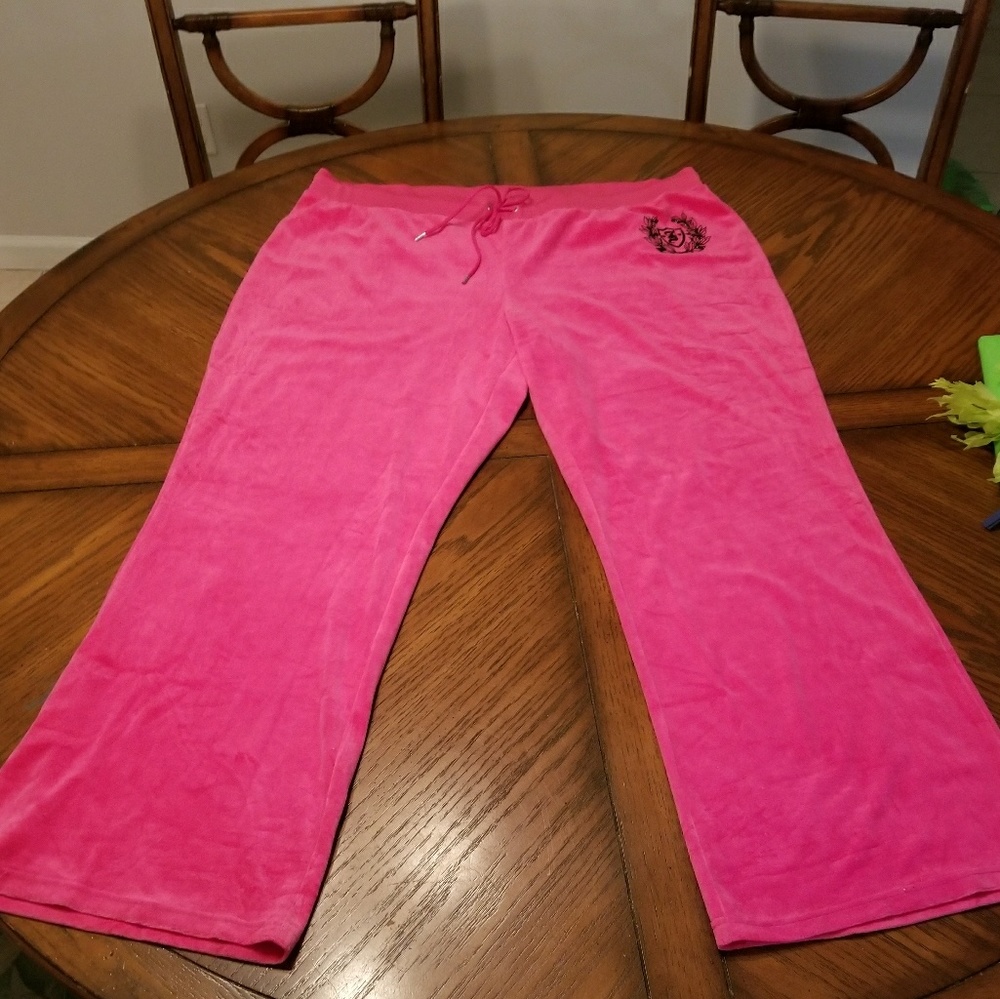 Hot Pink Juicy Couture SOFT, PLUSH, sweatpants