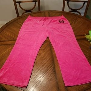 Hot Pink Juicy Couture SOFT, PLUSH, sweatpants