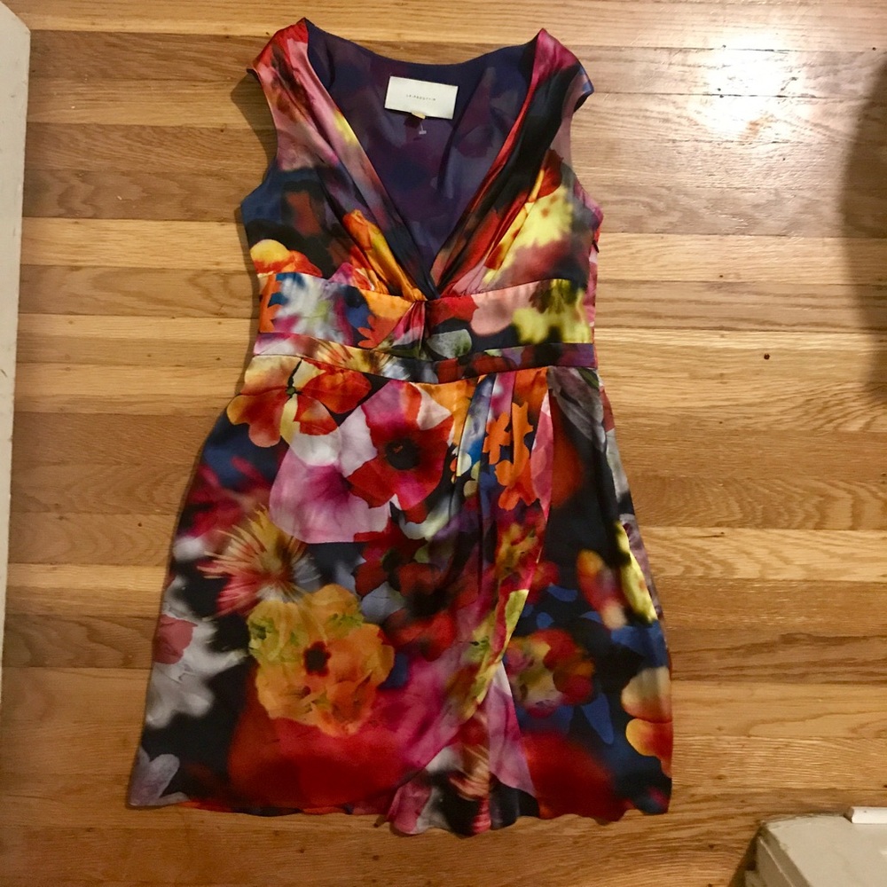 Silk Floral Print Leifsdottir Dress