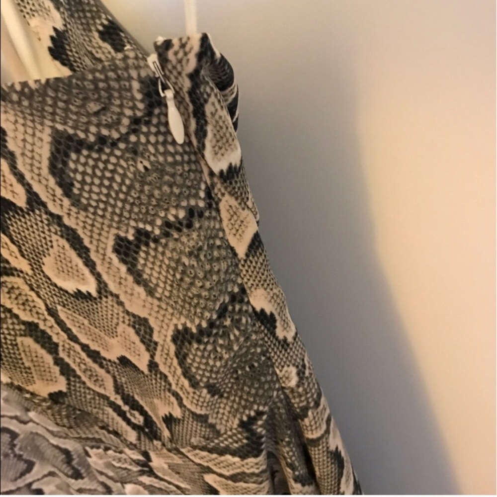 Express Python Print Dress - Picture 5 of 8