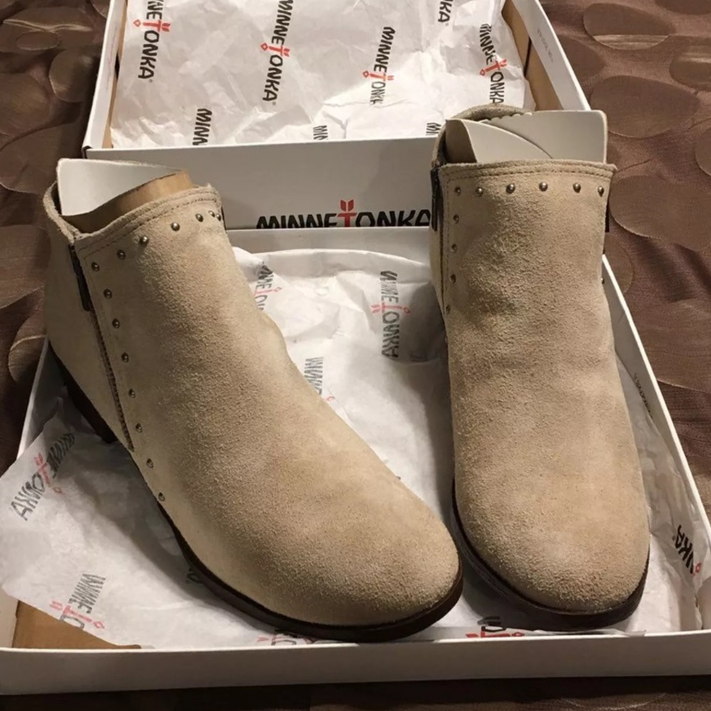 Minnetonka ankle booties