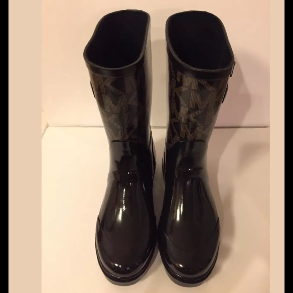 Authentic MICHAEL Michael Kors  Mid Rainboot Boot - Picture 3 of 6