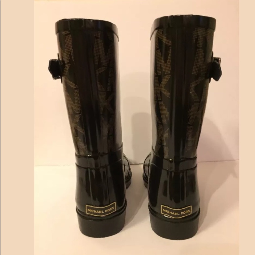 Authentic MICHAEL Michael Kors  Mid Rainboot Boot - Picture 6 of 6