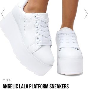 YRU platform sneakers
