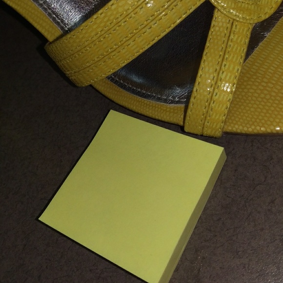 New Gianna Bini 9W autumn yellow 3.5 inch heel - Picture 7 of 8