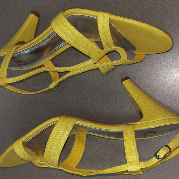 New Gianna Bini 9W autumn yellow 3.5 inch heel - Picture 8 of 8