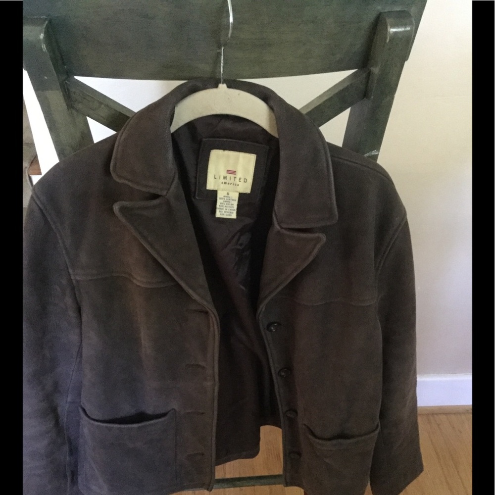 Woman’s leather coat