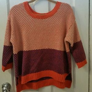 2 for $10 - Hi-Lo Boxy Fall Sweater