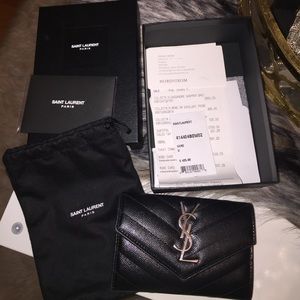 SAINT LAURENT envelope wallet
