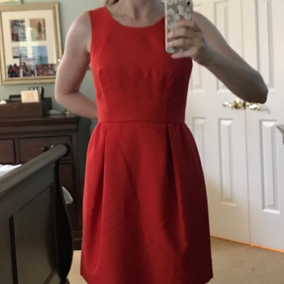 J. Crew Dresses & Skirts - J Crew Dress Red/Orange, Size 0