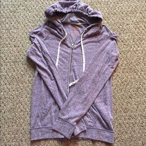 Women’s AE zip up light hoodie