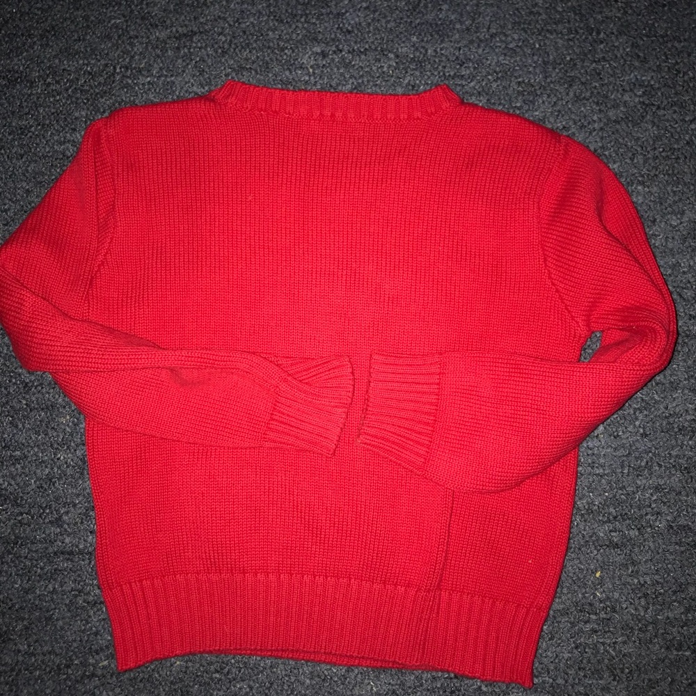 KIDS RL POLO SWEATER 💯% COTTON SZ: 4/5 LIKE NEW‼️ - Picture 3 of 6
