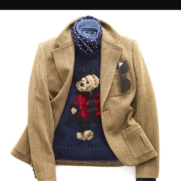 KIDS RL POLO SWEATER 💯% COTTON SZ: 4/5 LIKE NEW‼️ - Picture 5 of 6