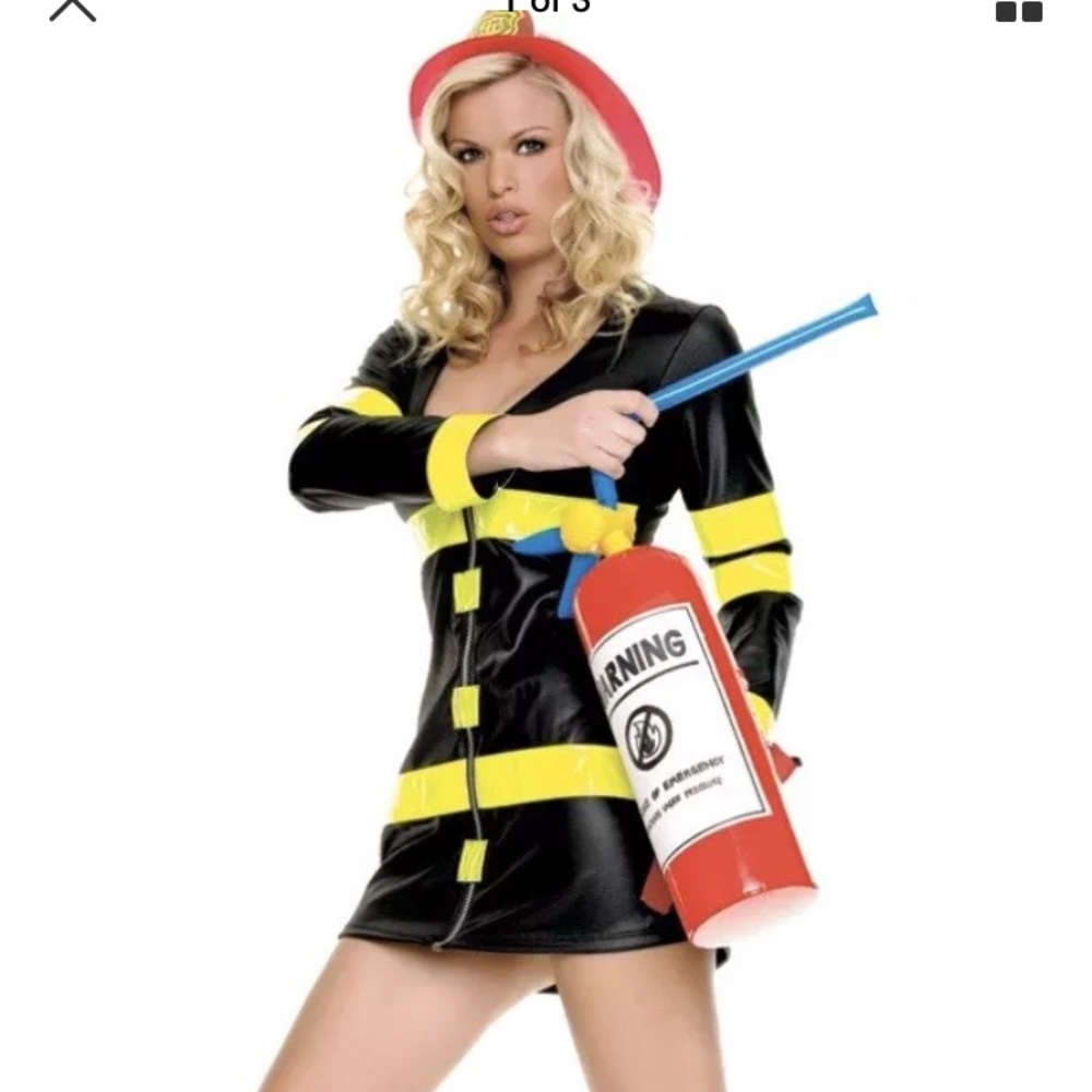 Womens firefighter costume
